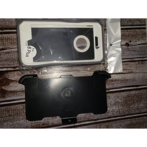 For iPhone 6 7 8 + SE 2nd 3rd Shockproof Case Cover & Screen Protector w/Clip. - Picture 2 of 3